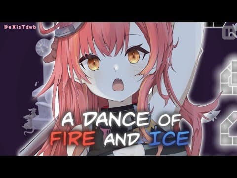 【A DANCE OF FIRE AND ICE】激ムズ音ゲーやってみる❗️【ぶいすぽ / 猫汰つな】